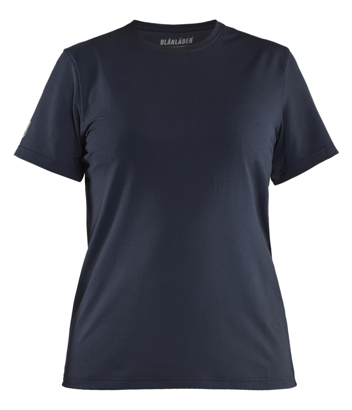Blaklader Dames T-shirt 34261126 UV donker marineblauw(8600)