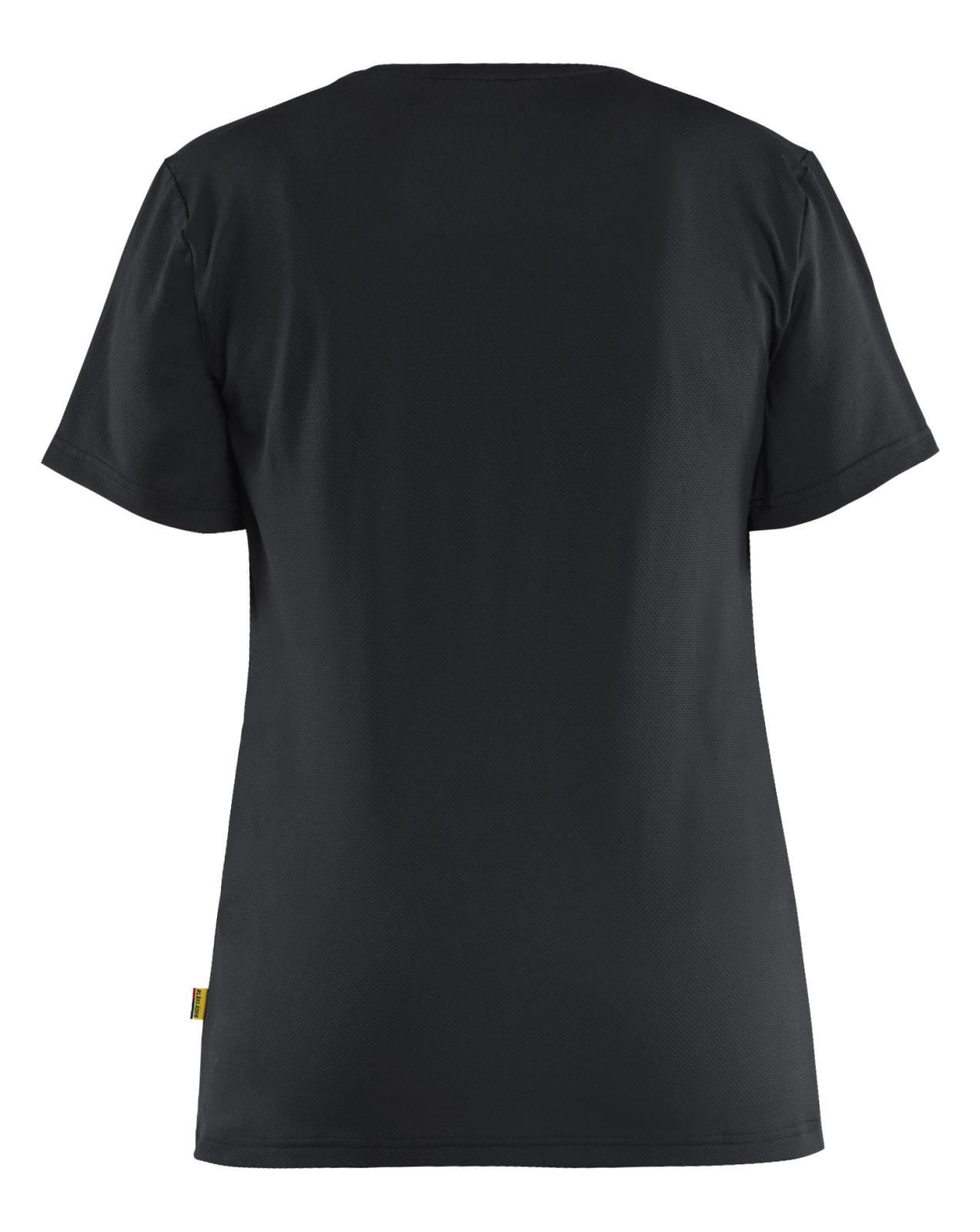 Blaklader Dames T-shirt 34261126 UV zwart(9900)