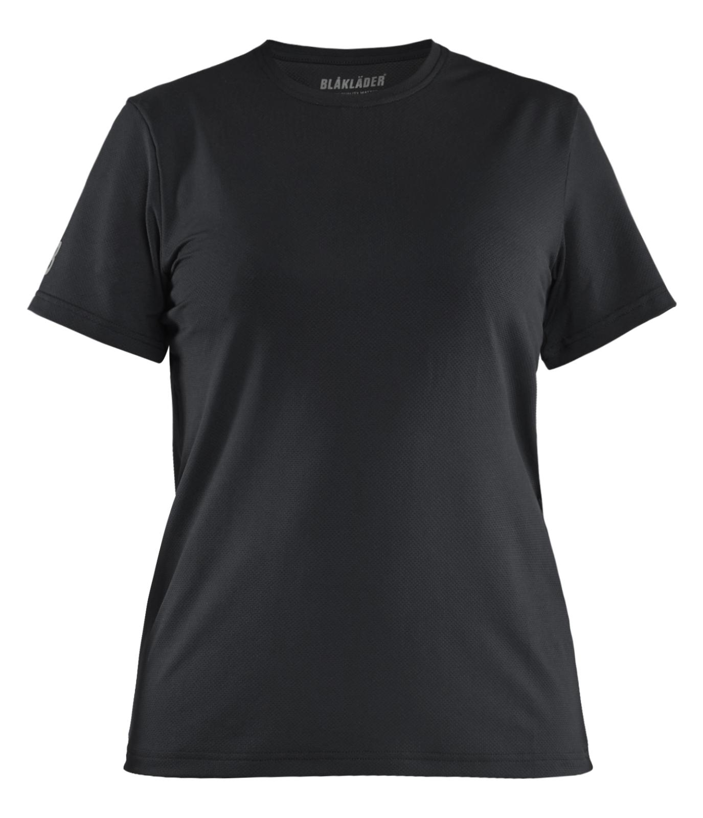 Blaklader Dames T-shirt 34261126 UV zwart(9900)