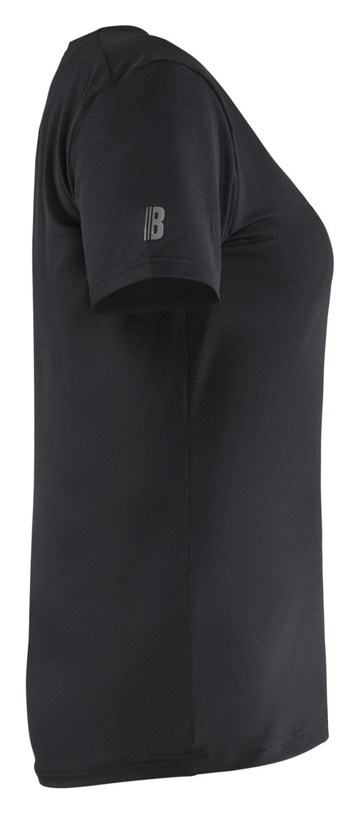 Blaklader Dames T-shirt 34261126 UV zwart(9900)