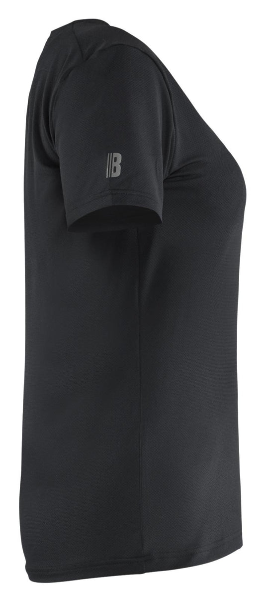 Blaklader Dames T-shirt 34261126 UV zwart(9900)