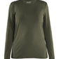 Blaklader Dames T-shirt 34271126 UV lange mouwen donker herfstgroen(4209)