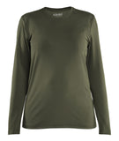 Blaklader Dames T-shirt 34271126 UV lange mouwen donker herfstgroen(4209)