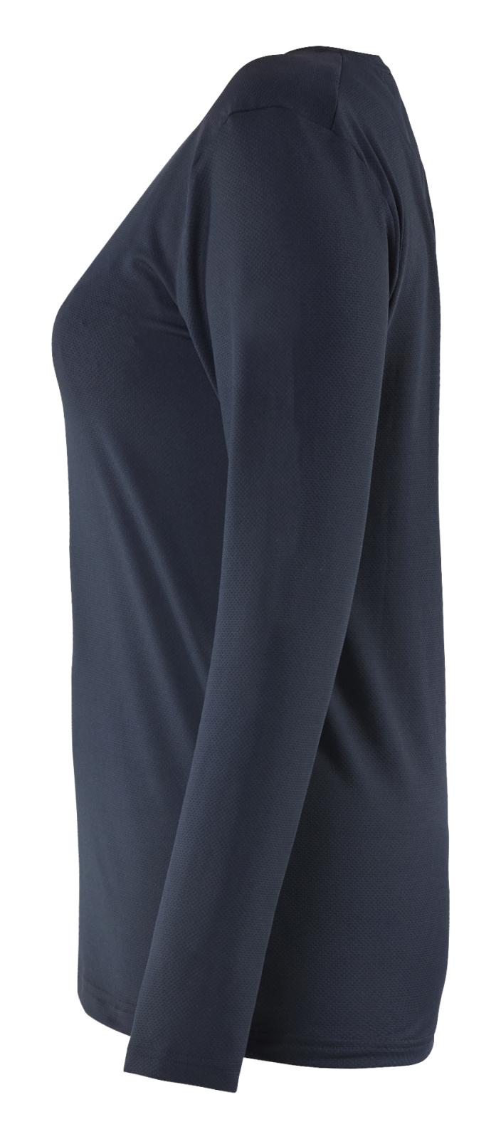 Blaklader Dames T-shirt 34271126 UV lange mouwen donker marineblauw(8600)