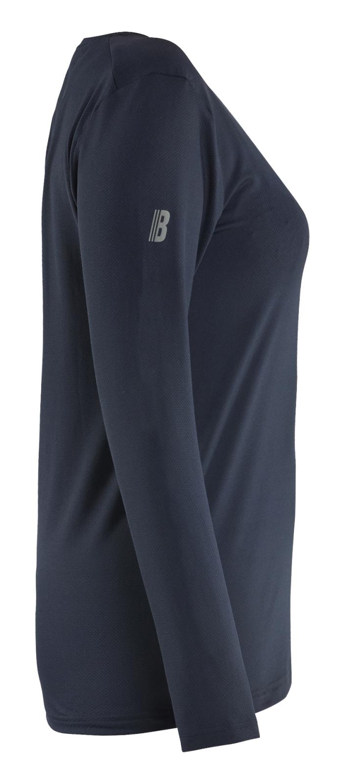 Blaklader Dames T-shirt 34271126 UV lange mouwen donker marineblauw(8600)
