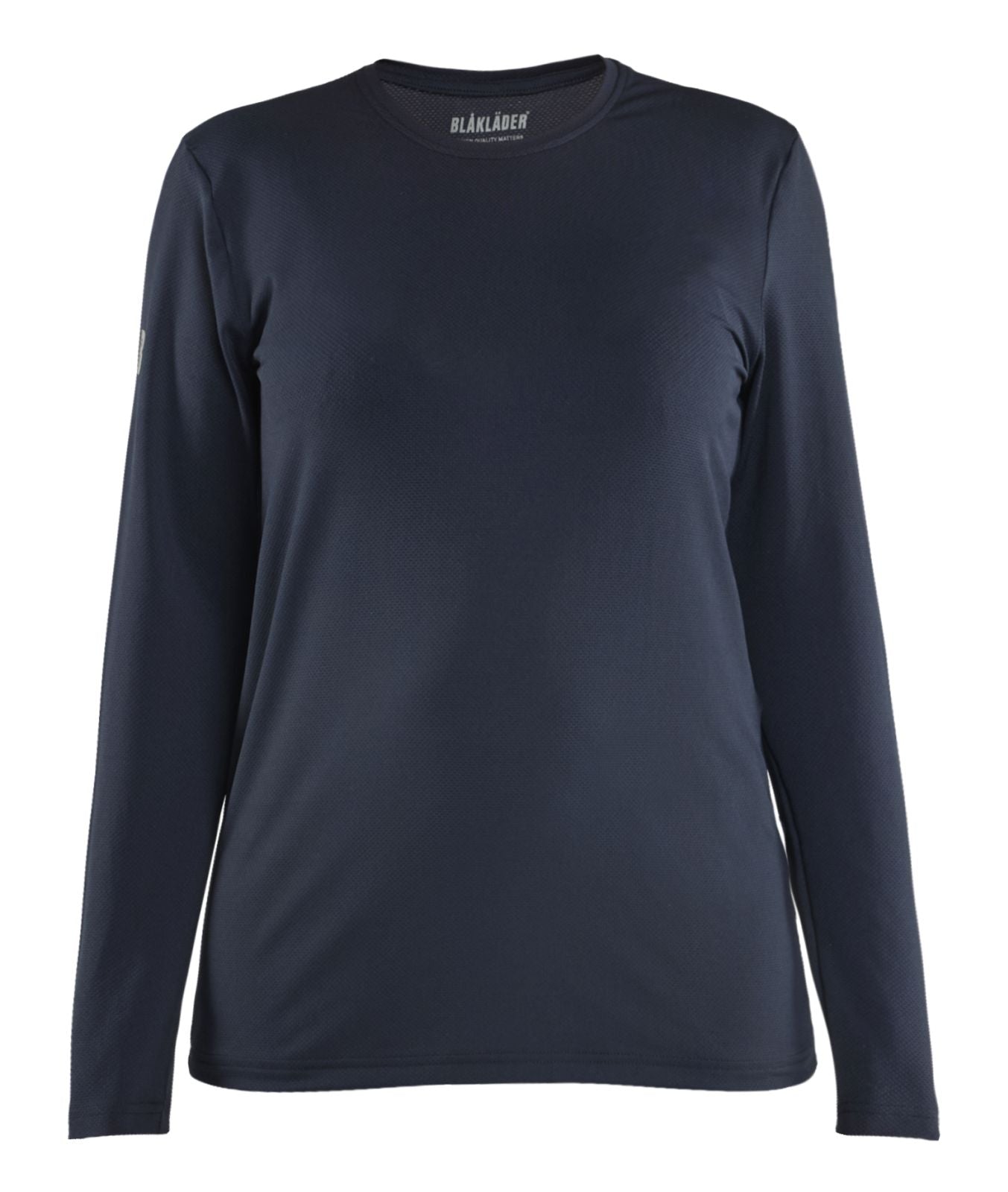 Blaklader Dames T-shirt 34271126 UV lange mouwen donker marineblauw(8600)