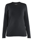 Blaklader Dames T-shirt 34271126 UV lange mouwen zwart(9900)
