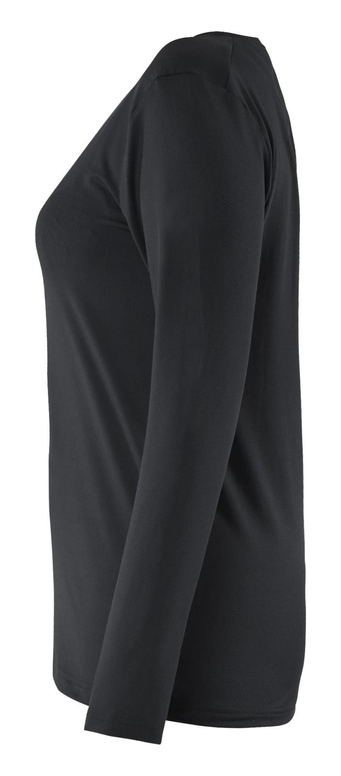 Blaklader Dames T-shirt 34271126 UV lange mouwen zwart(9900)