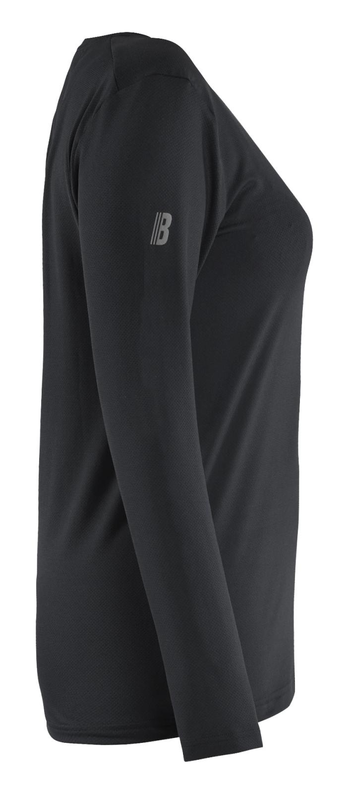 Blaklader Dames T-shirt 34271126 UV lange mouwen zwart(9900)