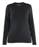 Blaklader Dames T-shirt 34271126 UV lange mouwen zwart(9900)