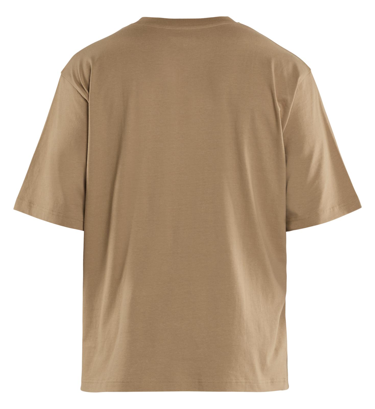 Blaklader Profiel T-shirt losse pasvorm T-shirt 34291030 losse pasvorm nogabruin(7101)