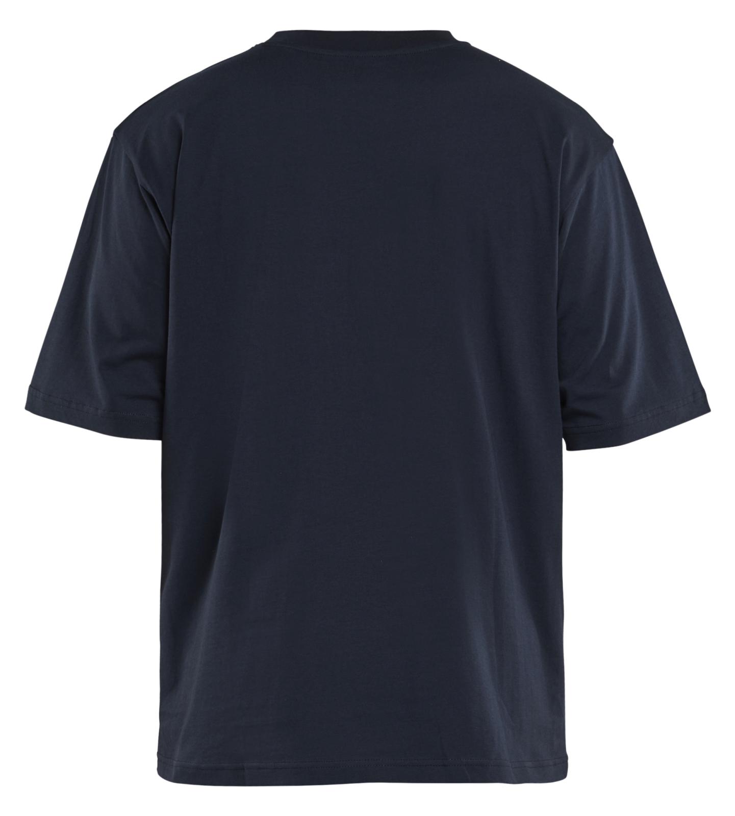 Blaklader Profiel T-shirt losse pasvorm T-shirt 34291030 losse pasvorm donker marineblauw(8600)