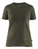Blaklader 3D Dames T-Shirt 34311042 donker herfstgroen(4209)