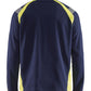 Blaklader Zipsweaters 34321158 marineblauw-geel(8933)