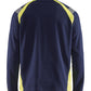 Blaklader Zipsweaters 34321158 marineblauw-geel(8933)