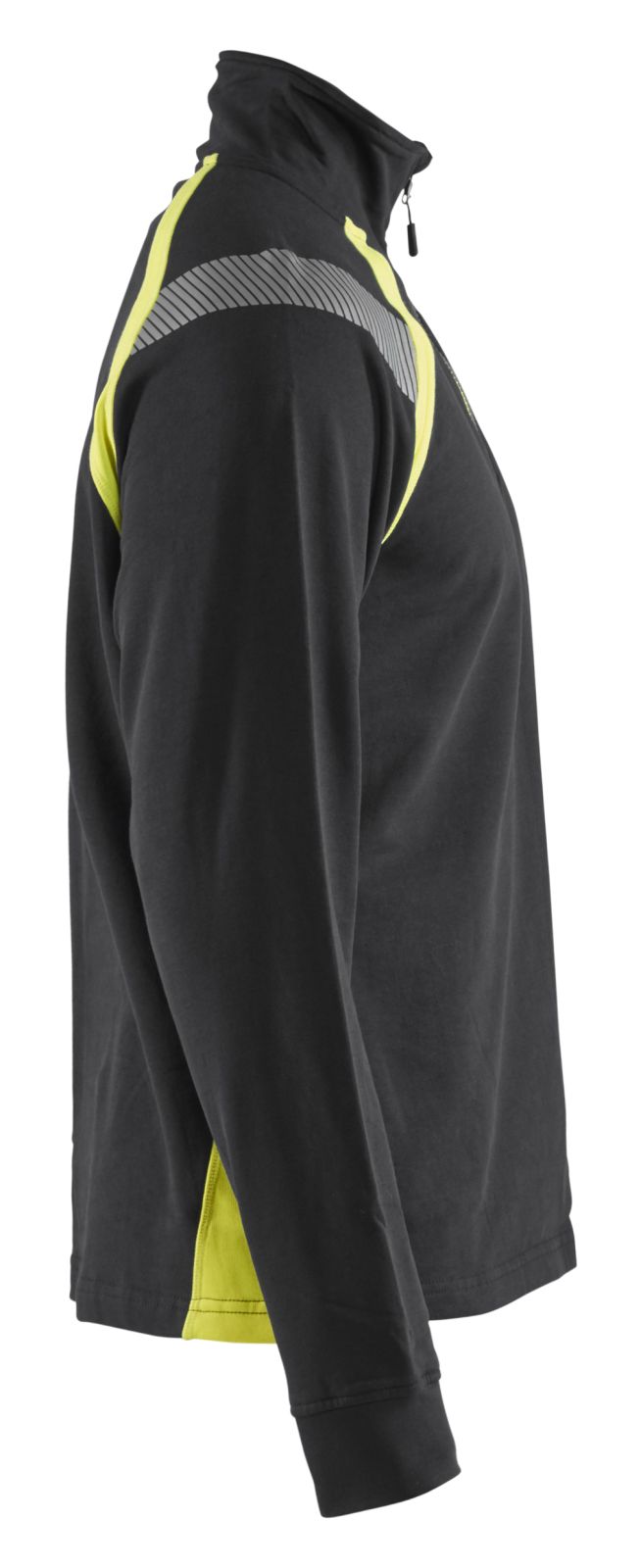 Blaklader Zipsweaters 34321158 zwart-geel(9933)