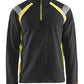 Blaklader Zipsweaters 34321158 zwart-geel(9933)
