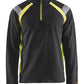 Blaklader Zipsweaters 34321158 zwart-geel(9933)