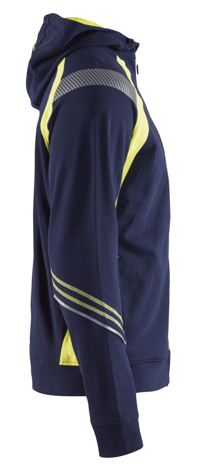 Blaklader Vesten 34331158 marineblauw-geel(8933)