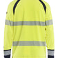 Blaklader Vlamvertragend Multinorm T-shirt 34361737 lange mouwen HiVis fluo geel-marineblauw(3389)
