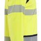 Blaklader Vlamvertragend Multinorm T-shirt 34361737 lange mouwen HiVis fluo geel-marineblauw(3389)