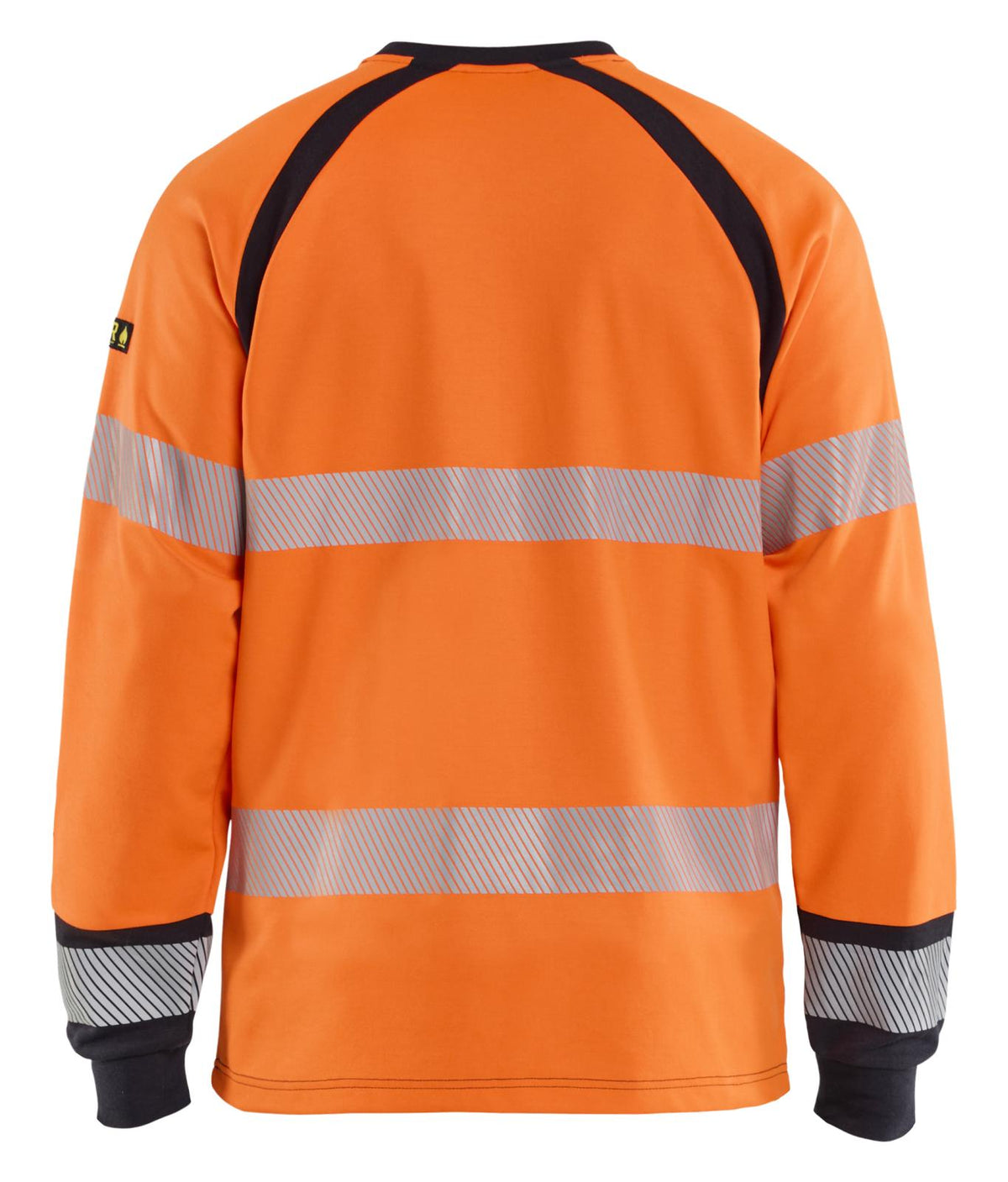 Blaklader Vlamvertragend Multinorm T-shirt 34361744 lange mouwen inherent vlamwerend HiVis fluo oranje-marineblauw(5389)