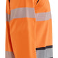 Blaklader Vlamvertragend Multinorm T-shirt 34361744 lange mouwen inherent vlamwerend HiVis fluo oranje-marineblauw(5389)