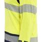 Blaklader Vlamvertragend Dames Multinorm T-shirt 34371737 lange mouwen HiVis fluo geel-marineblauw(3389)