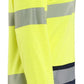 Blaklader Vlamvertragend Dames Multinorm T-shirt 34371737 lange mouwen HiVis fluo geel-marineblauw(3389)