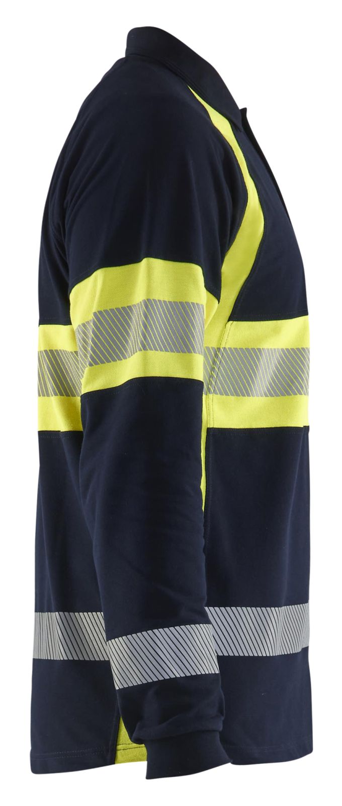 Blaklader Polosweaters 34381726 Multinorm marineblauw-geel(8933)
