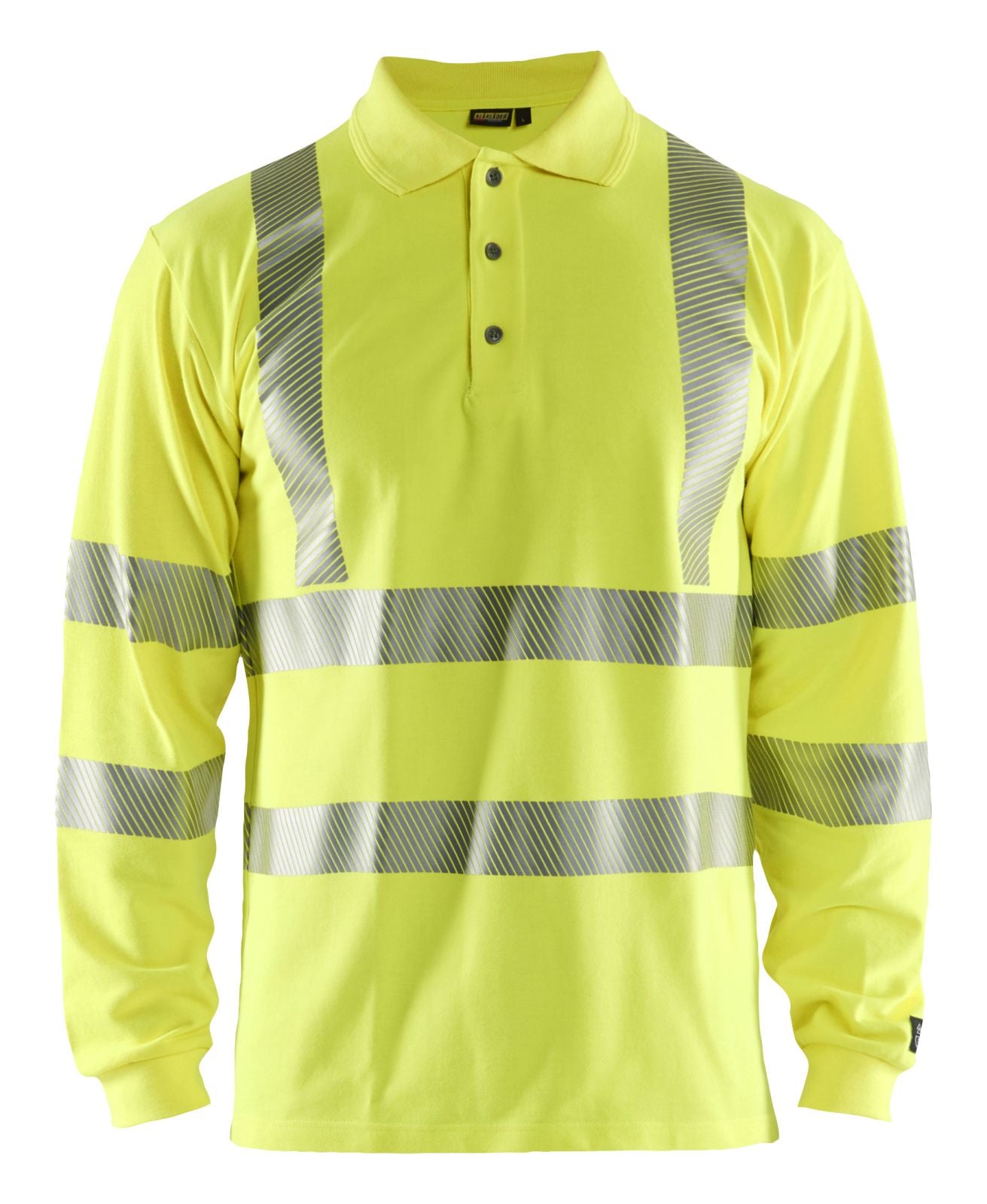 Blaklader Vlamvertragend Multinorm T-shirts 34391741 piqué lange mouw vlamwerend antistatisch fluo geel(3300)
