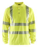 Blaklader Vlamvertragend Multinorm T-shirts 34391741 piqué lange mouw vlamwerend antistatisch fluo geel(3300)