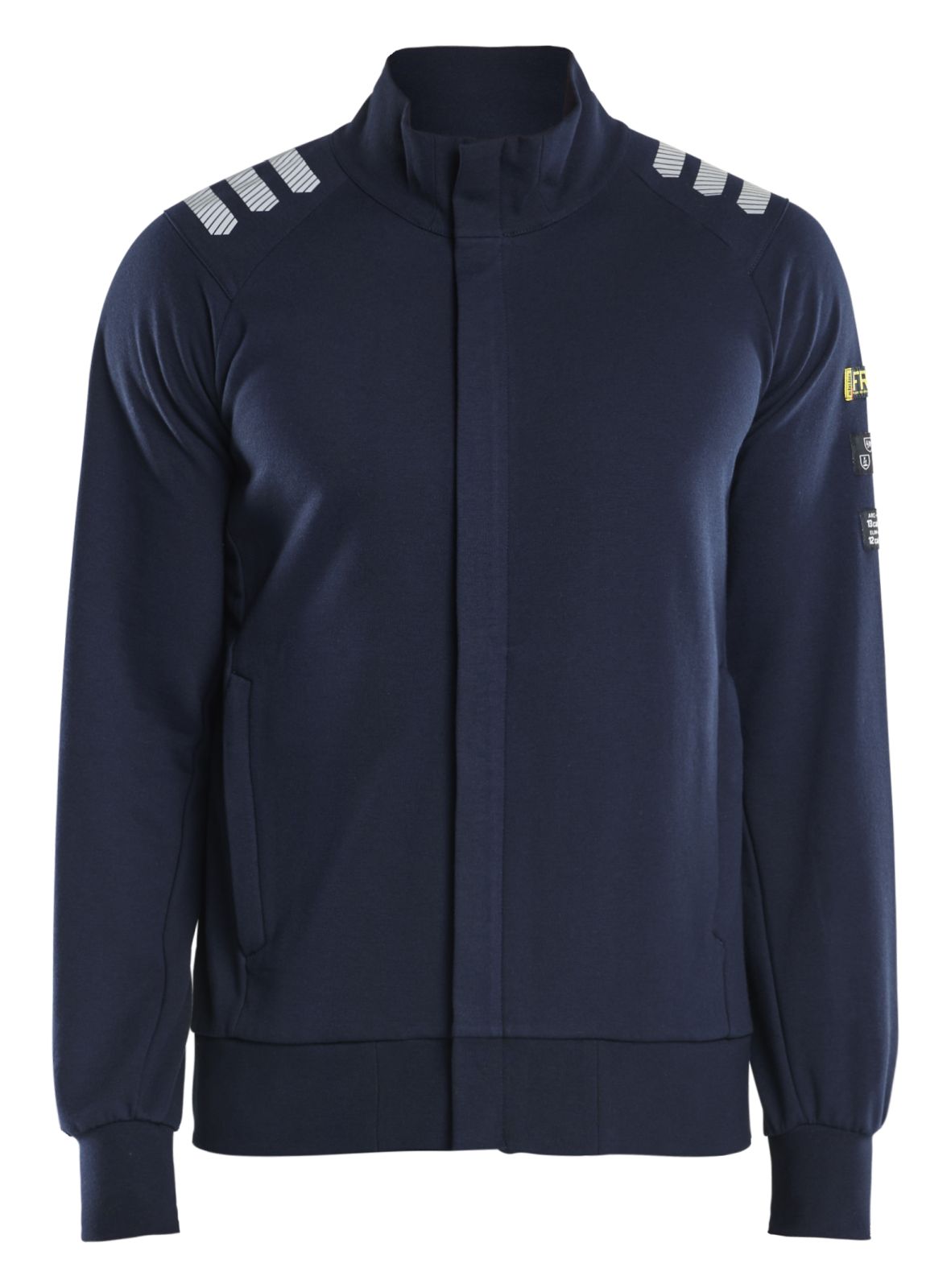 Blaklader Vlamvertragend Multinorm sweatshirt 34531762 rits vlamwerend antistatisch marineblauw(8900)