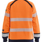 Blaklader Vlamvertragend Dames Multinorm Sweatshirt 34541745 inherent vlamwerend HiVis fluo oranje-marineblauw(5389)