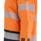 Blaklader Vlamvertragend Dames Multinorm Sweatshirt 34541745 inherent vlamwerend HiVis fluo oranje-marineblauw(5389)