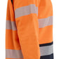 Blaklader Vlamvertragend Dames Multinorm Sweatshirt 34541745 inherent vlamwerend HiVis fluo oranje-marineblauw(5389)