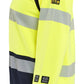 Blaklader Vlamvertragend Dames Multinorm Sweatshirt 34541762 HiVis fluo geel-marineblauw(3389)