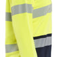 Blaklader Vlamvertragend Dames Multinorm Sweatshirt 34541762 HiVis fluo geel-marineblauw(3389)