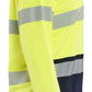 Blaklader Vlamvertragend Dames Multinorm Sweatshirt 34541762 HiVis fluo geel-marineblauw(3389)
