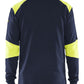 Blaklader T-shirts 34571761 marineblauw-fluo geel(8933)