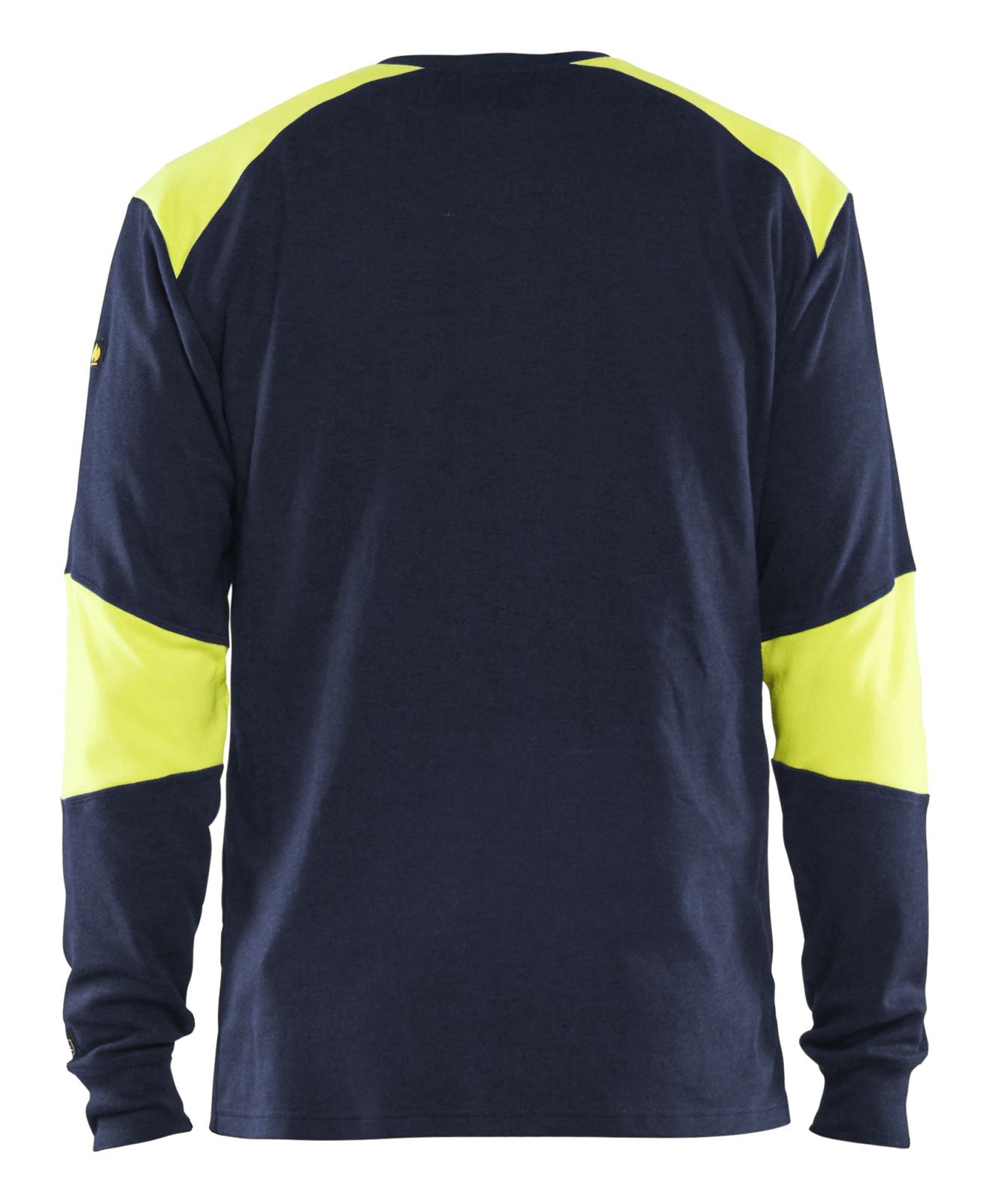 Blaklader T-shirts 34571761 marineblauw-fluo geel(8933)