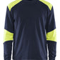 Blaklader T-shirts 34571761 marineblauw-fluo geel(8933)