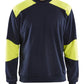 Blaklader Sweaters 34581762 marineblauw-fluo geel(8933)