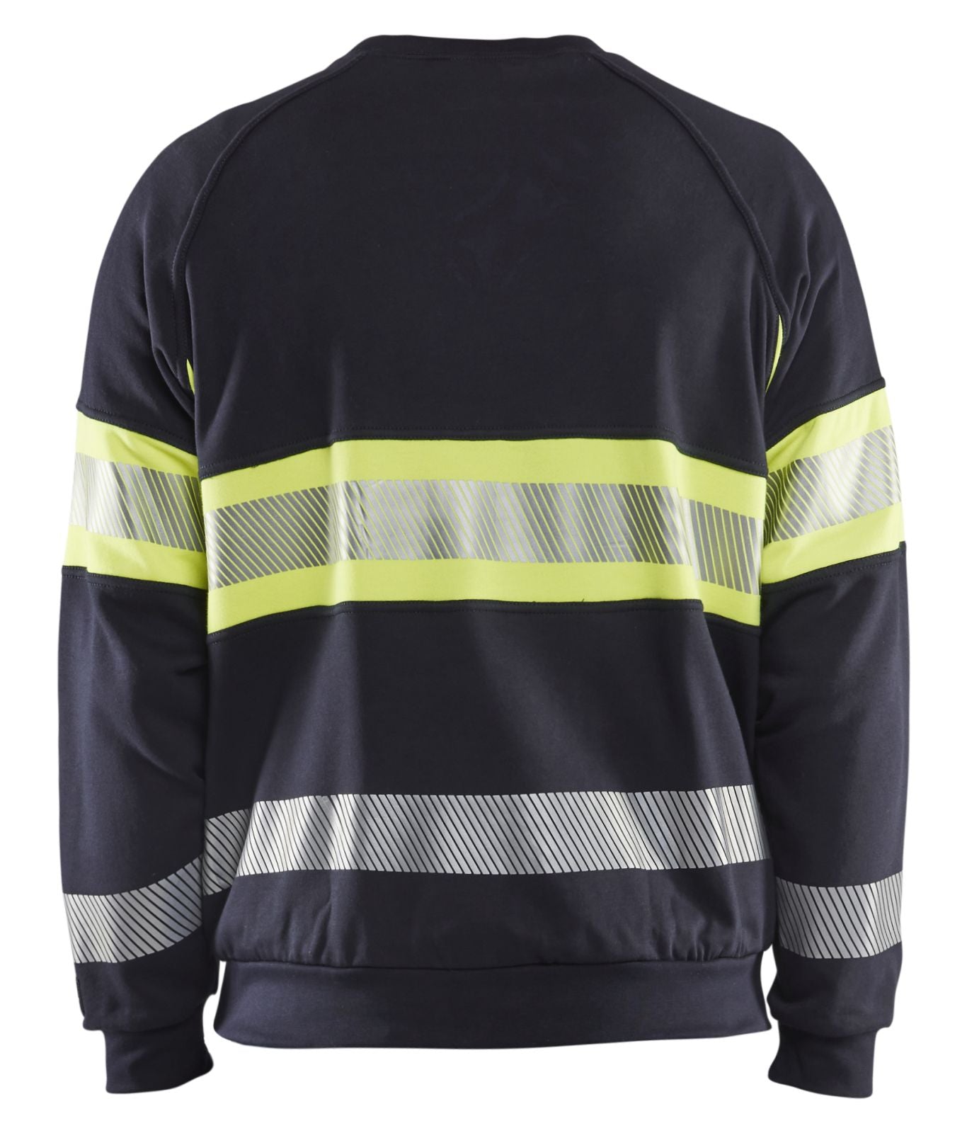 Blaklader Sweaters 34591762 Multinorm marineblauw-fluo geel(8933)