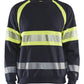 Blaklader Polosweaters 34591762 Multinorm marineblauw-fluo geel(8933)