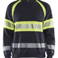 Blaklader Sweaters 34591762 Multinorm marineblauw-fluo geel(8933)