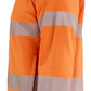 Blaklader Vlamvertragend Multinorm Sweatshirt 34611745 rits inherent vlamwerend HiVis fluo oranje-marineblauw(5389)