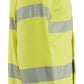 Blaklader Vlamvertragend Multinorm Sweatshirts 34611762 rits vlamwerend antistatisch HiVis klasse 1 koude fluo geel-marineblauw(3389)