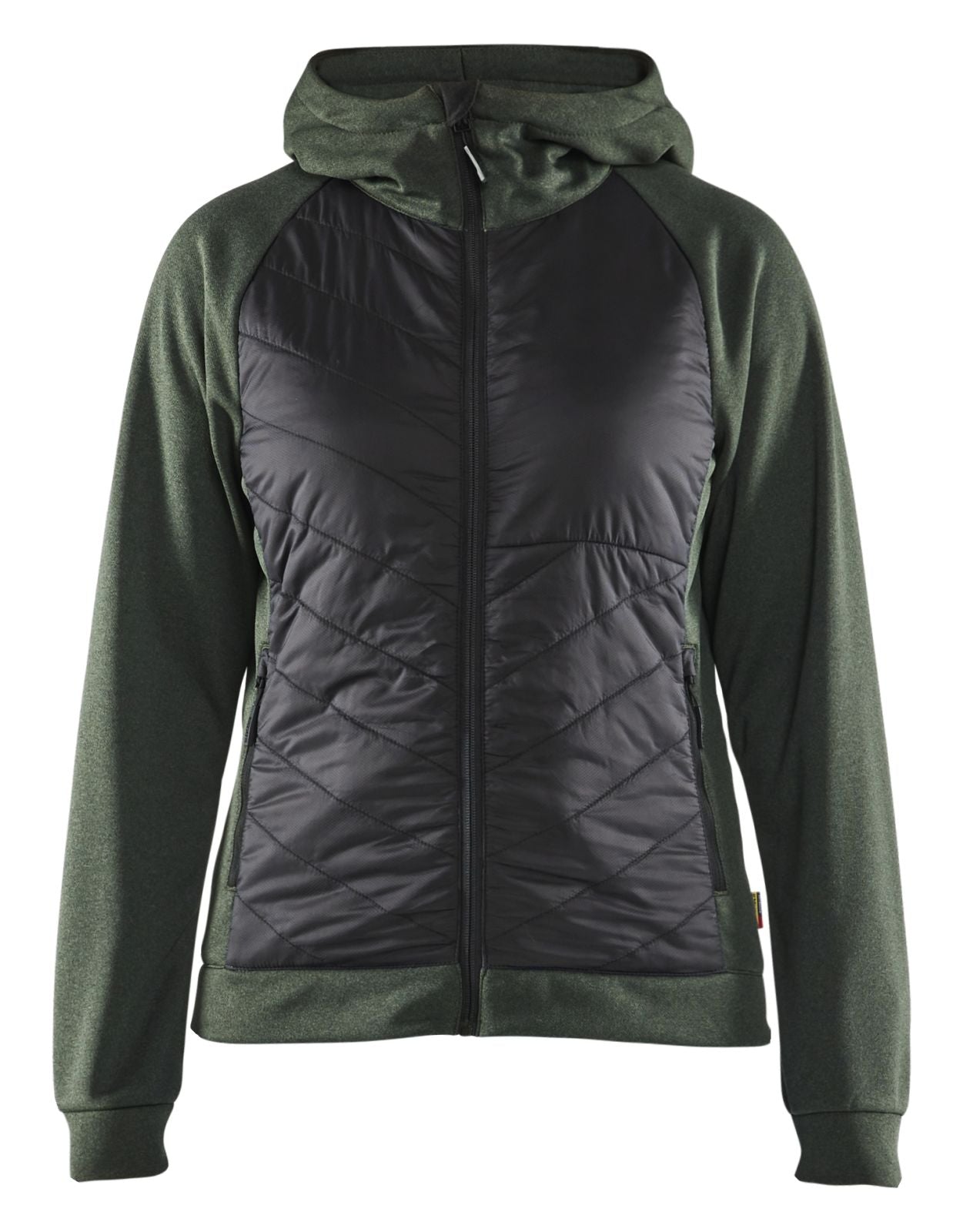 Blaklader Hibride sweaters 34642533 herfstgroen-zwart(4199)