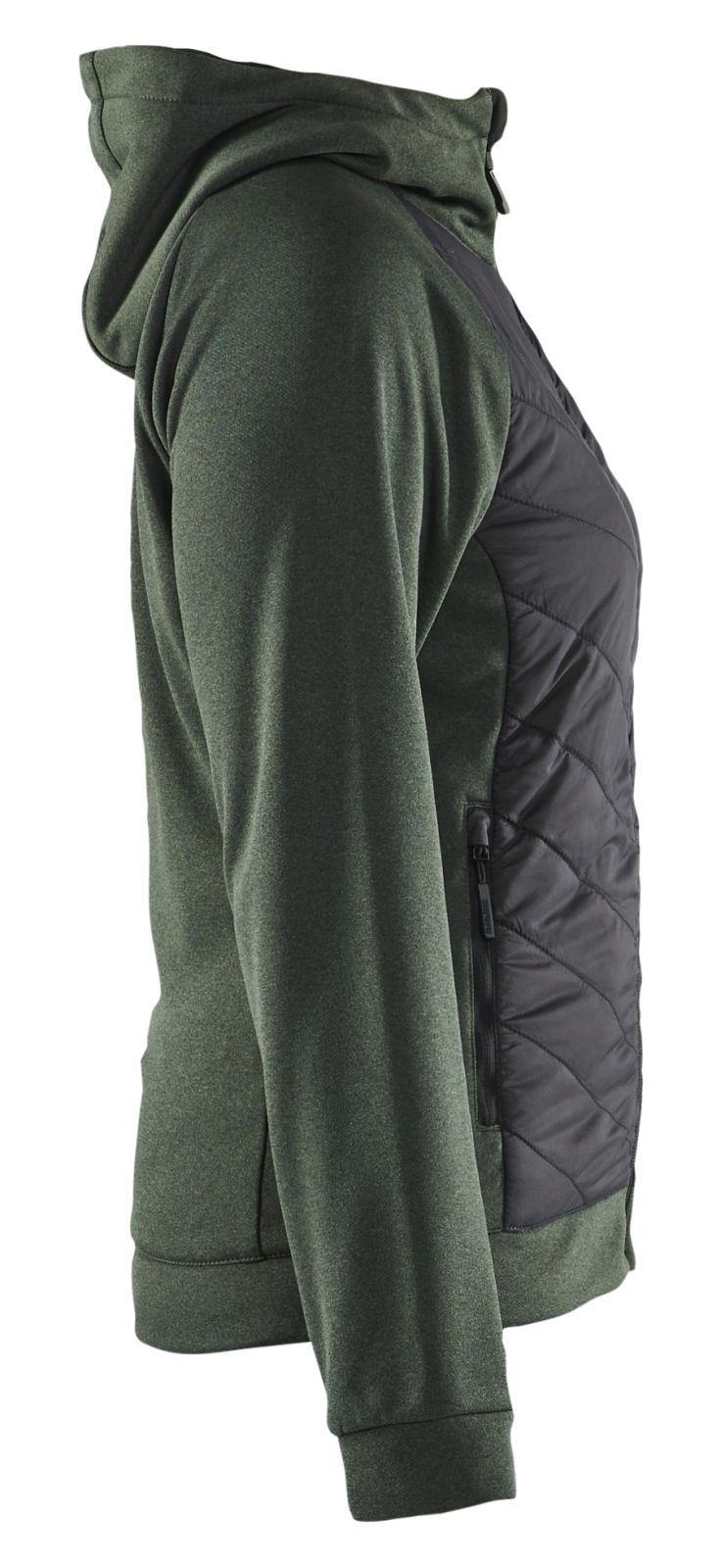 Blaklader Hibride sweaters 34642533 herfstgroen-zwart(4199)